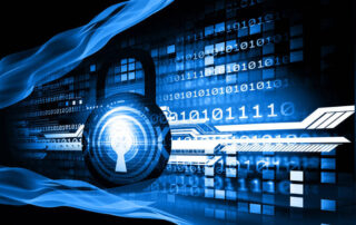 Digital background of Internet Security